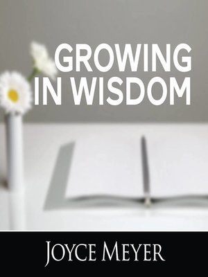cover image of Growing in Wisdom
